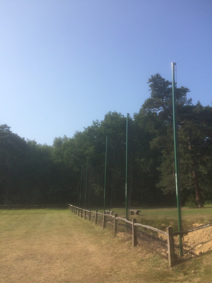 Coldharbour Pavilion Safety Netting